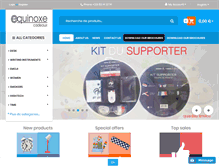 Tablet Screenshot of equinoxecadeaux.com